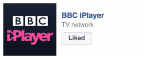 BBC iPlayer on facebook